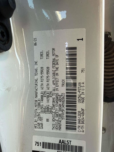 2021 Toyota Tundra Limited