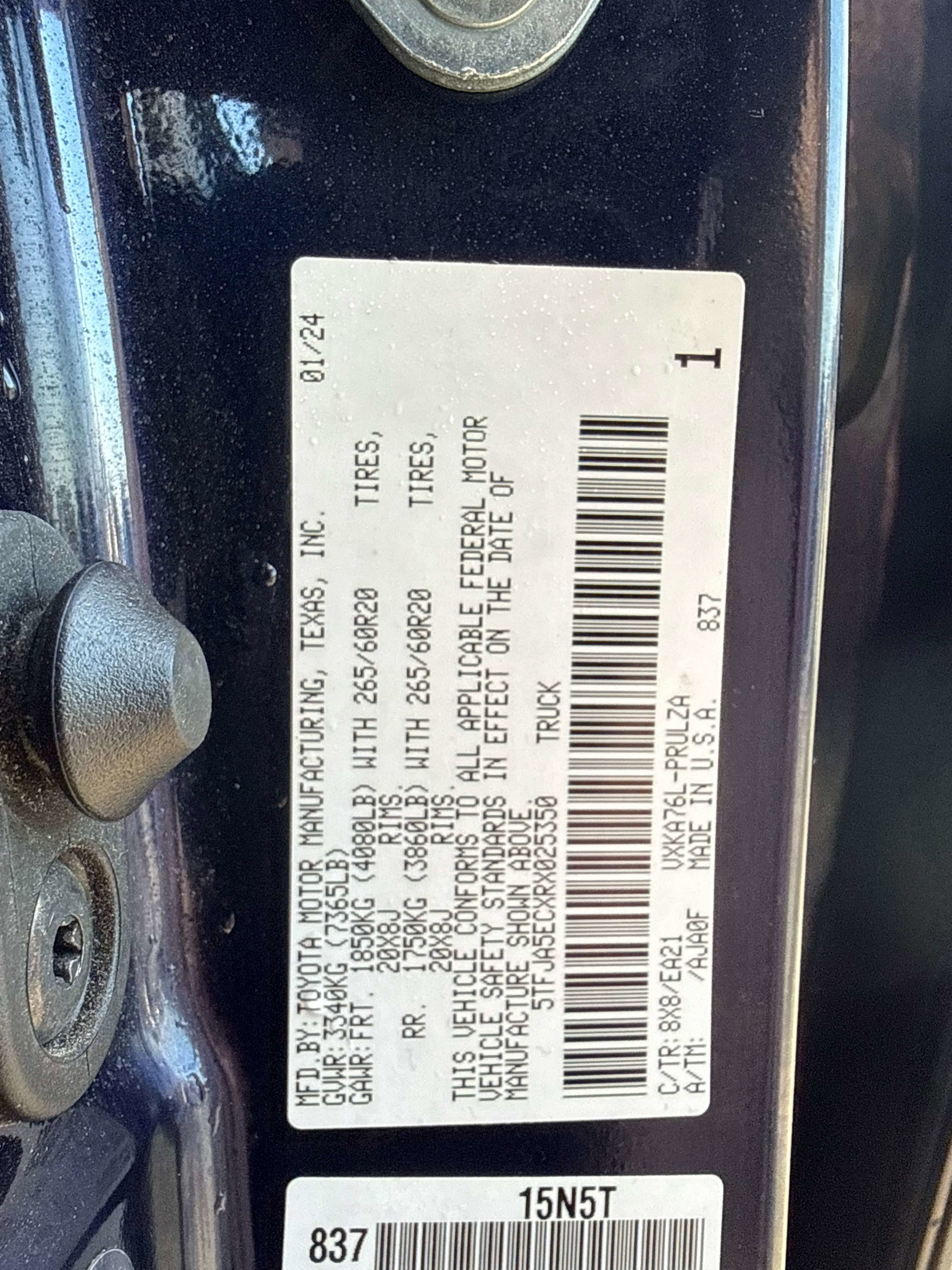 2024 Toyota TUNDRA 4X4 Limited
