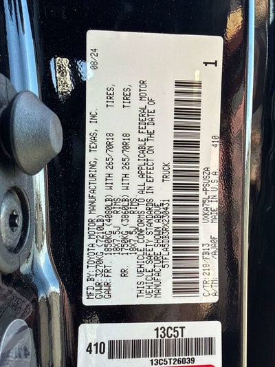 2024 Toyota TUNDRA 4X4 SR5