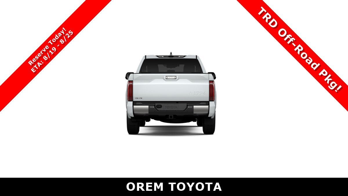 2026 Toyota Tundra 1794 Edition