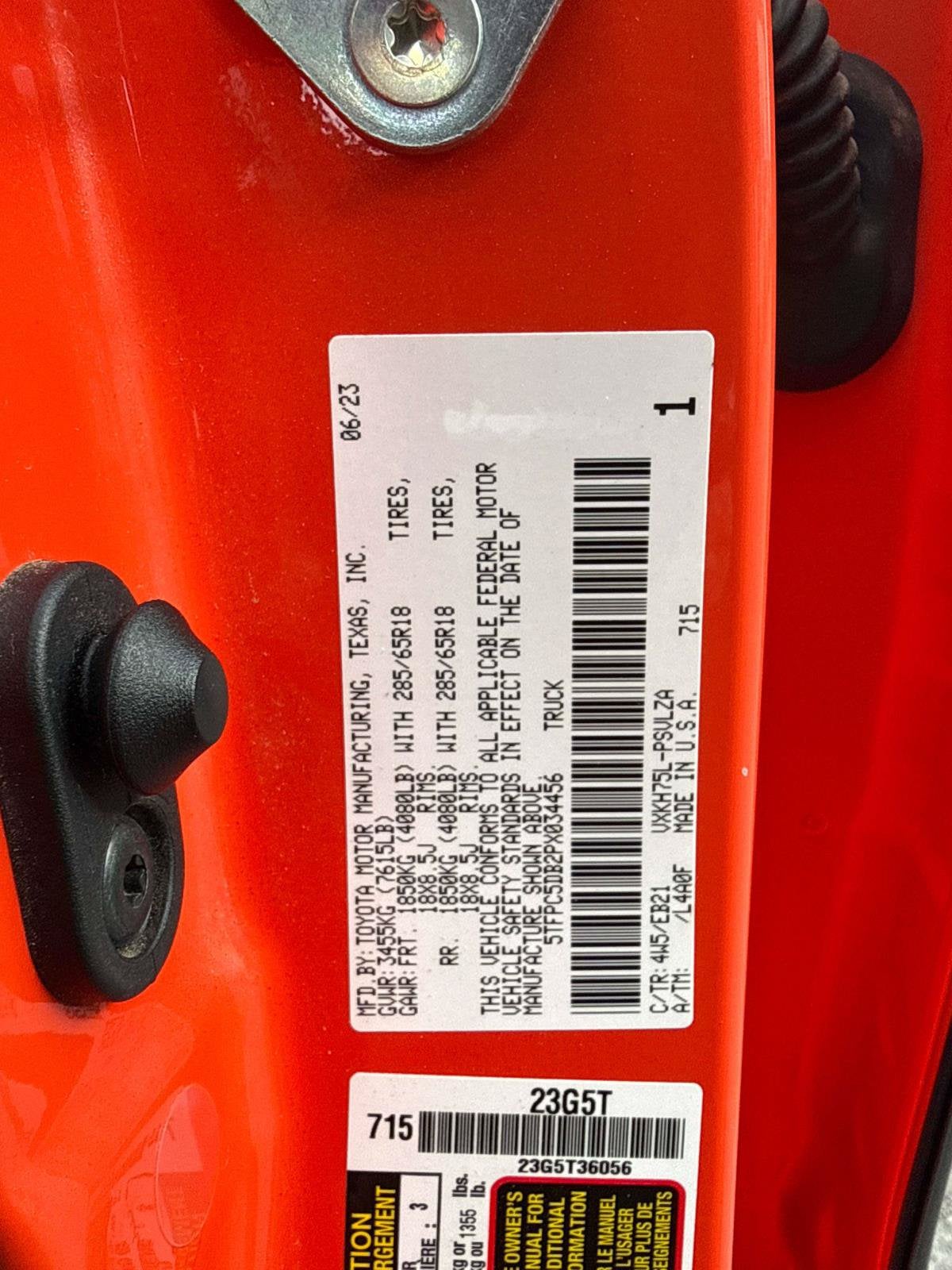 2023 Toyota Tundra i-FORCE MAX TRD Pro Hybrid
