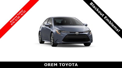 2026 Toyota Corolla LE
