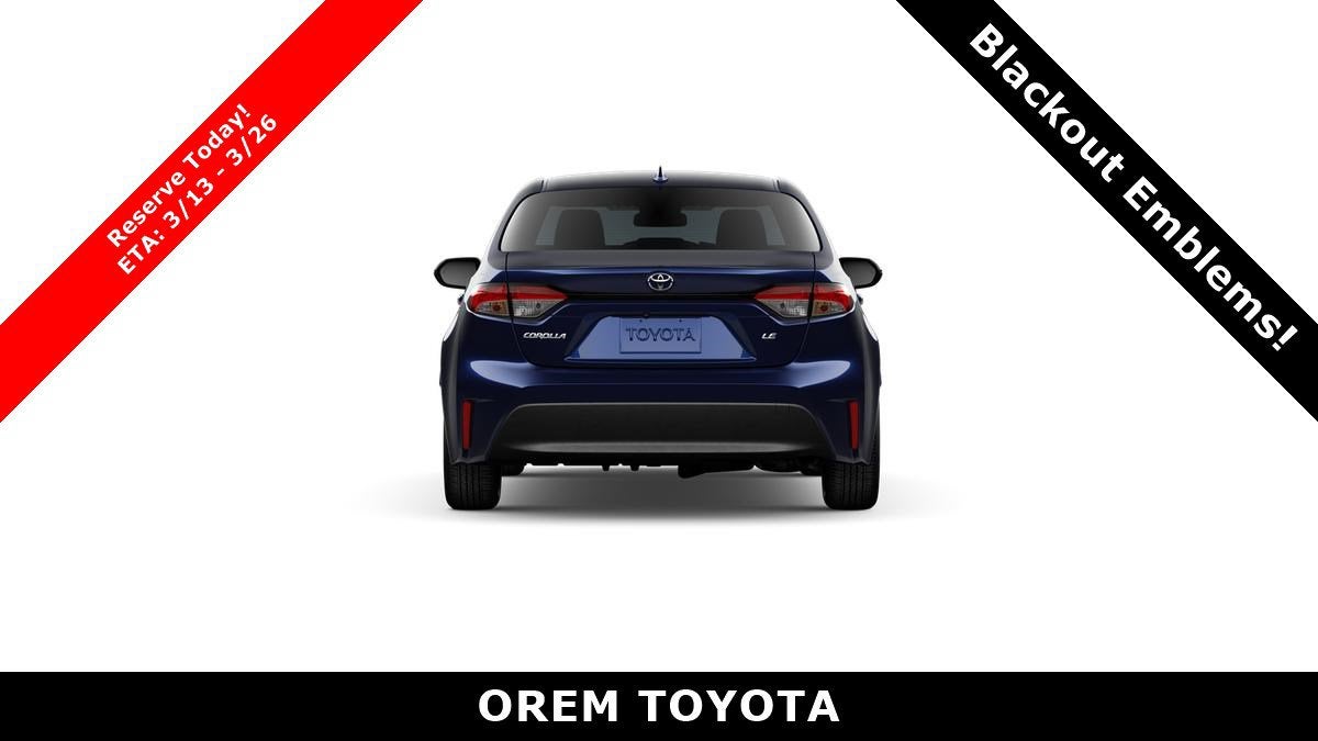 2026 Toyota Corolla LE