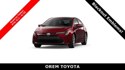 2026 Toyota Corolla LE