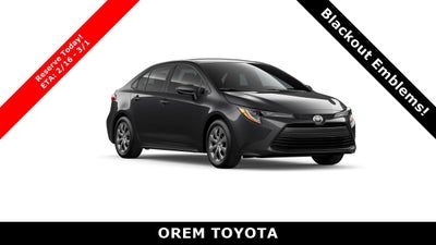 2026 Toyota Corolla LE
