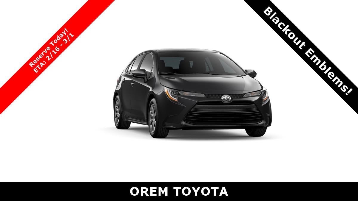 2026 Toyota Corolla LE