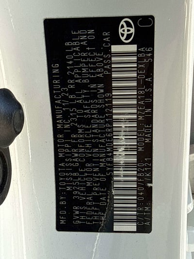 2024 Toyota COROLLA LE