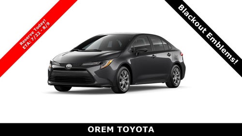 2026 Toyota Corolla LE