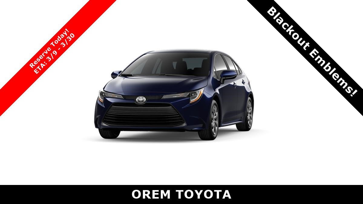 2026 Toyota Corolla LE