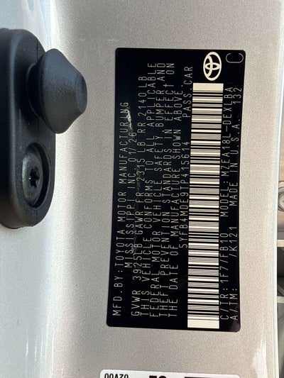 2026 Toyota COROLLA LE