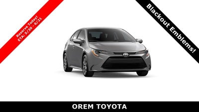 2026 Toyota Corolla LE