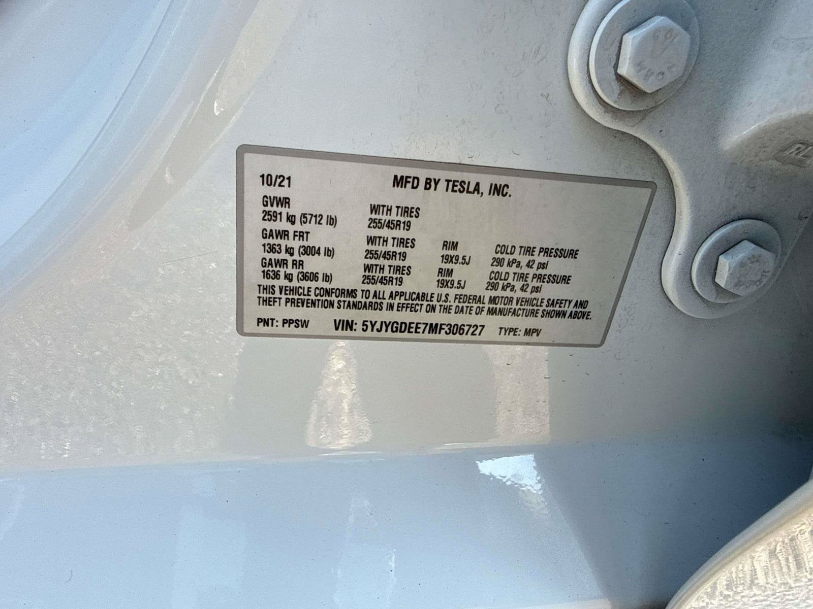 2021 Tesla Model Y Long Range