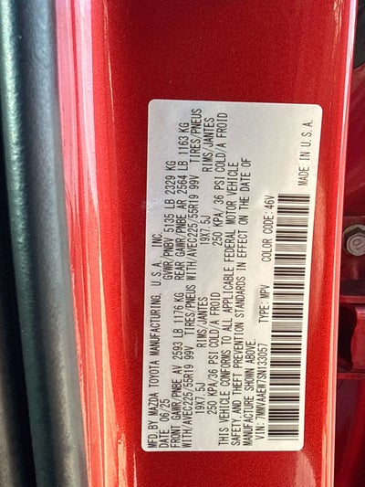 2025 Mazda Mazda CX-50 Premium Plus Package