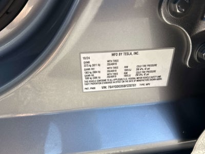 2025 Tesla Model Y Long Range