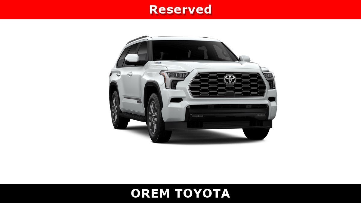2026 Toyota Sequoia Platinum
