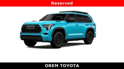 2026 Toyota Sequoia TRD Pro