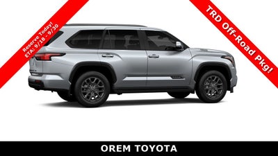 2026 Toyota Sequoia Platinum