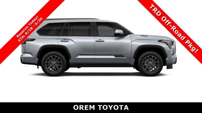 2026 Toyota Sequoia Platinum