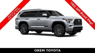 2026 Toyota Sequoia Platinum