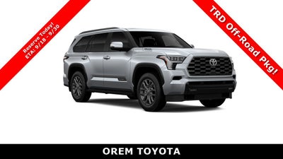 2026 Toyota Sequoia Platinum