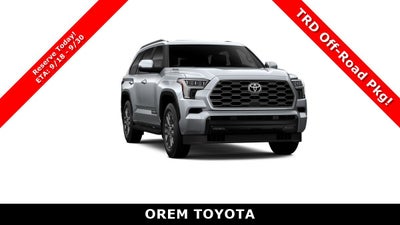 2026 Toyota Sequoia Platinum
