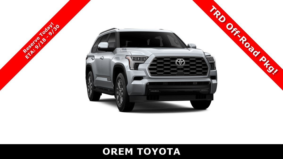 2026 Toyota Sequoia Platinum