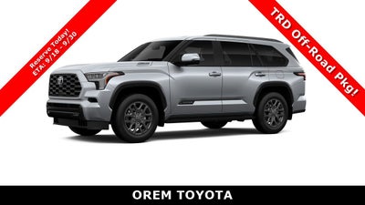 2026 Toyota Sequoia Platinum
