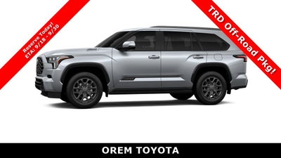 2026 Toyota Sequoia Platinum