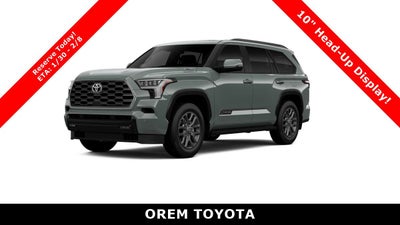2026 Toyota Sequoia Platinum