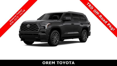 2026 Toyota Sequoia Platinum