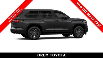 2026 Toyota Sequoia Platinum