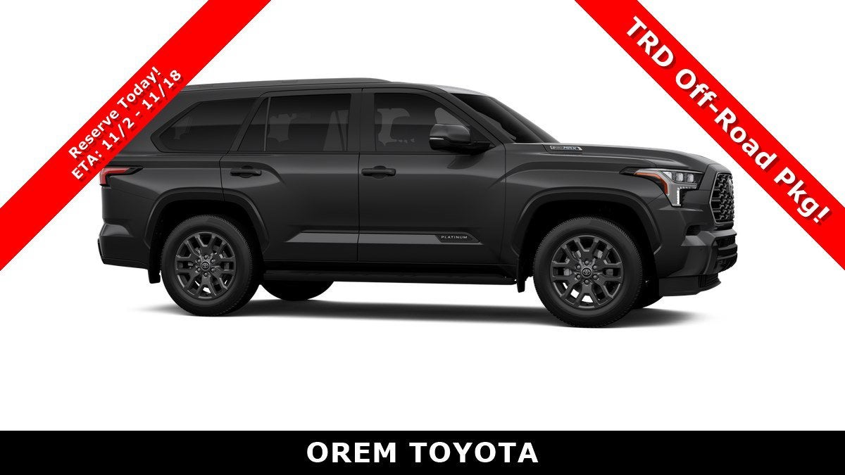 2026 Toyota Sequoia Platinum