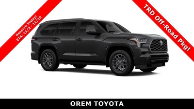 2026 Toyota Sequoia Platinum
