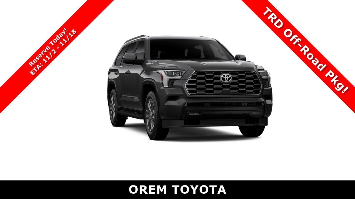 2026 Toyota Sequoia Platinum