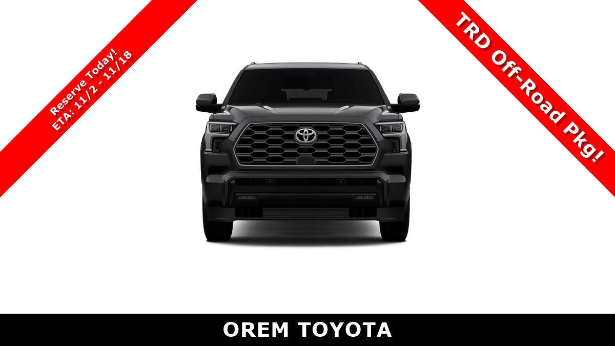2026 Toyota Sequoia Platinum
