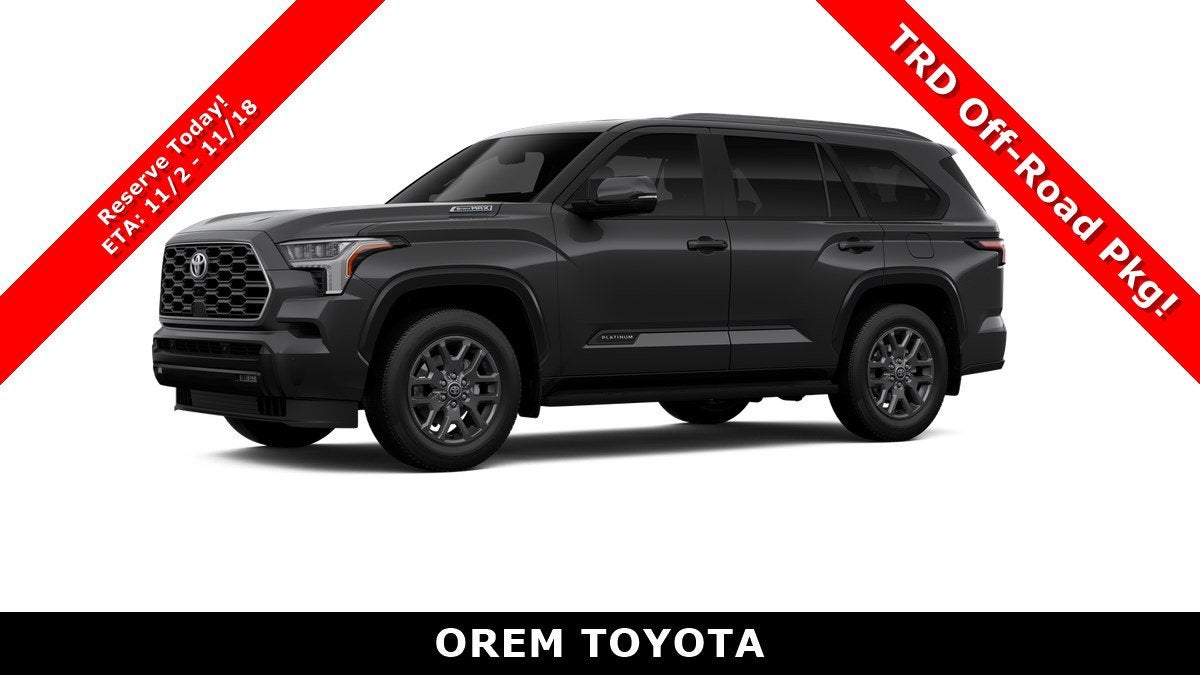2026 Toyota Sequoia Platinum