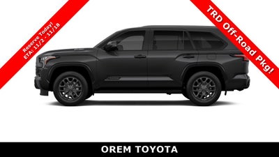 2026 Toyota Sequoia Platinum