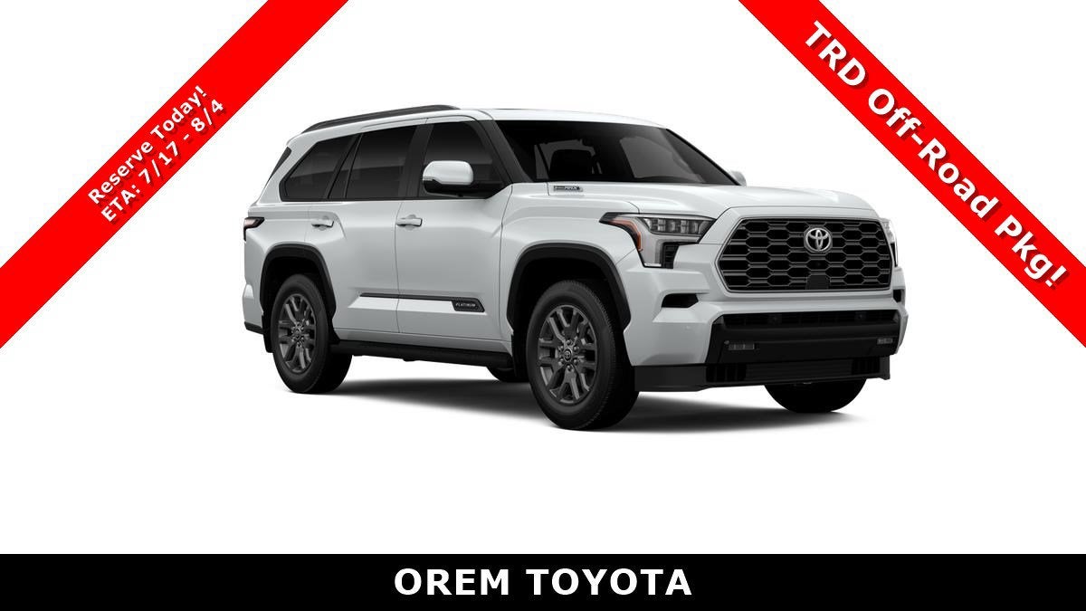 2026 Toyota Sequoia Platinum