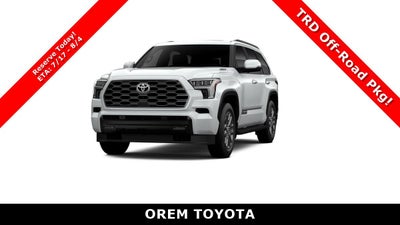 2026 Toyota Sequoia Platinum