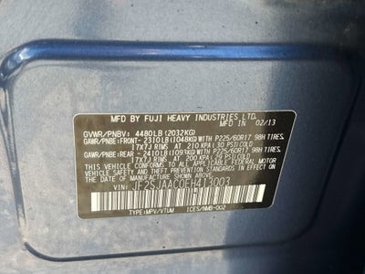 2014 Subaru Forester 2.5i