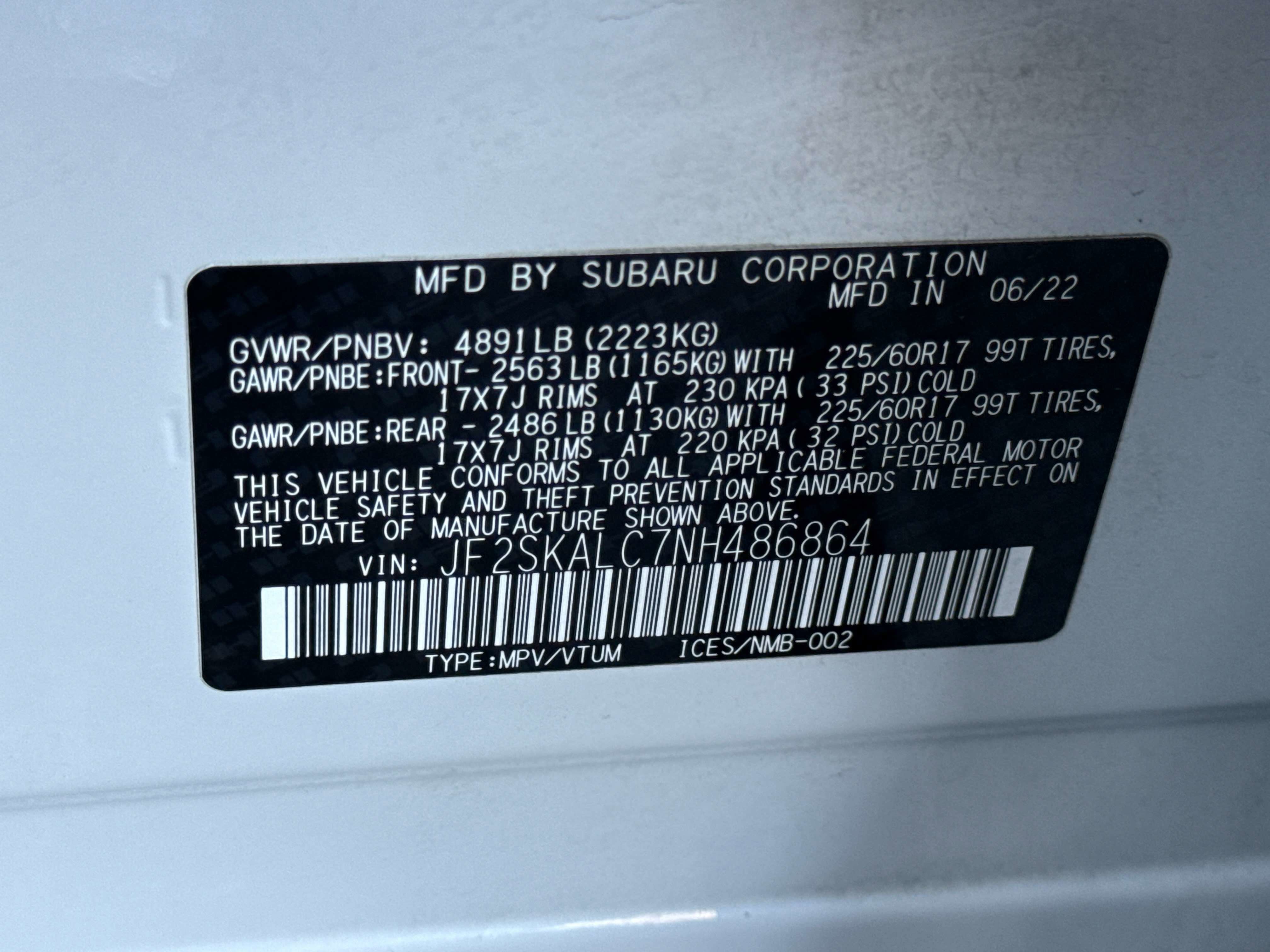 2022 Subaru Forester Wilderness