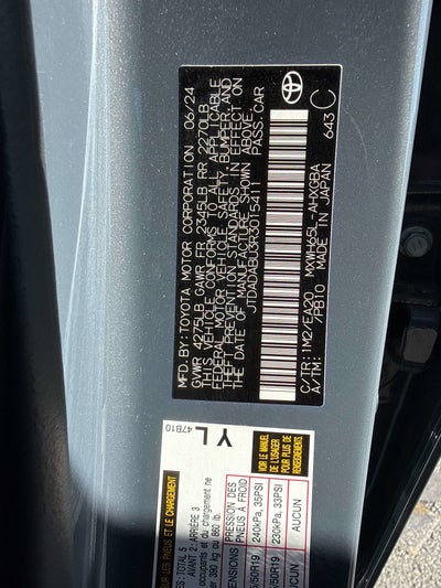 2024 Toyota Prius XLE