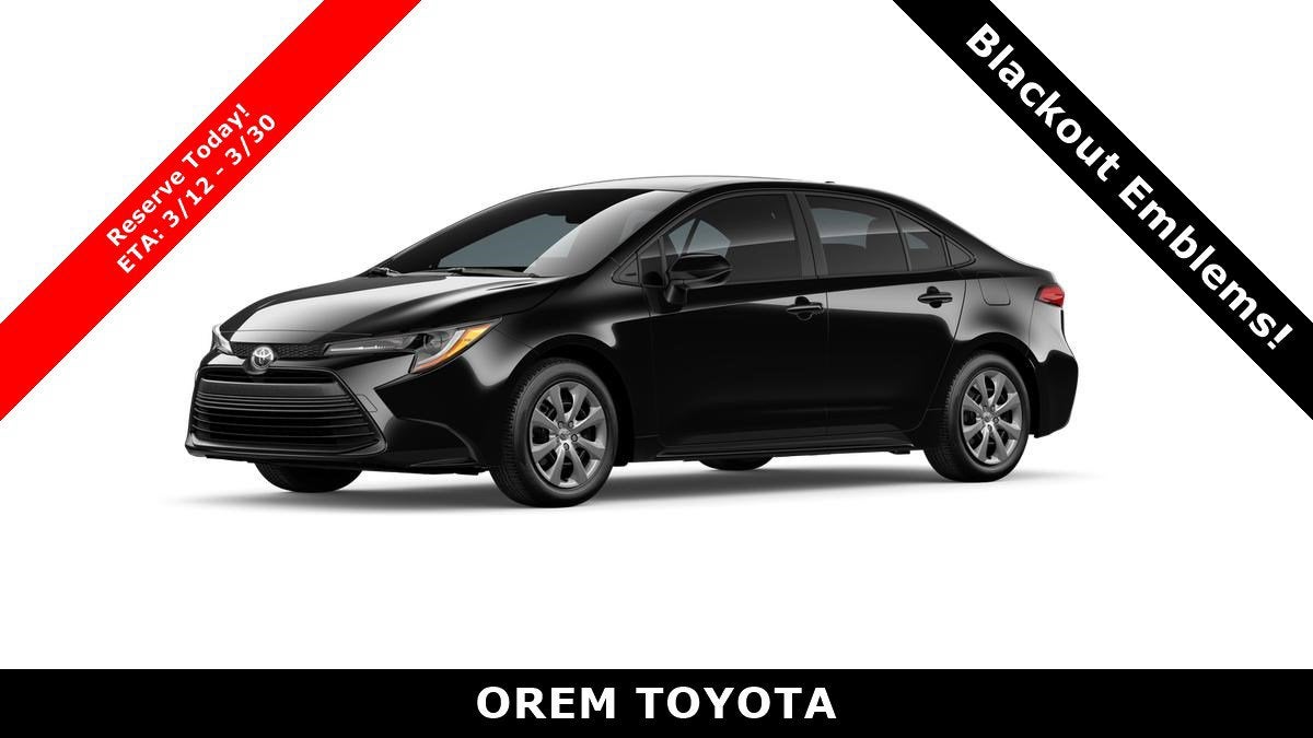 2026 Toyota Corolla LE