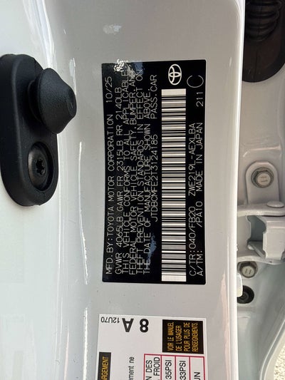 2026 Toyota COROLLA HYBRID Hybrid LE