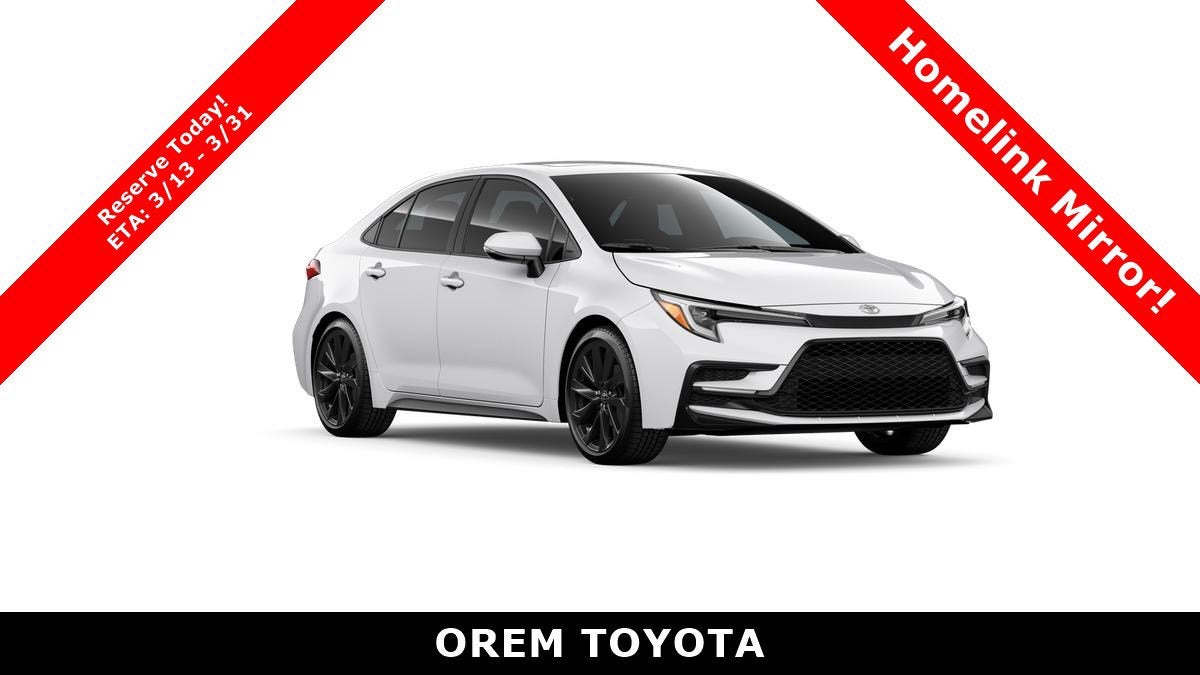 2026 Toyota Corolla XSE