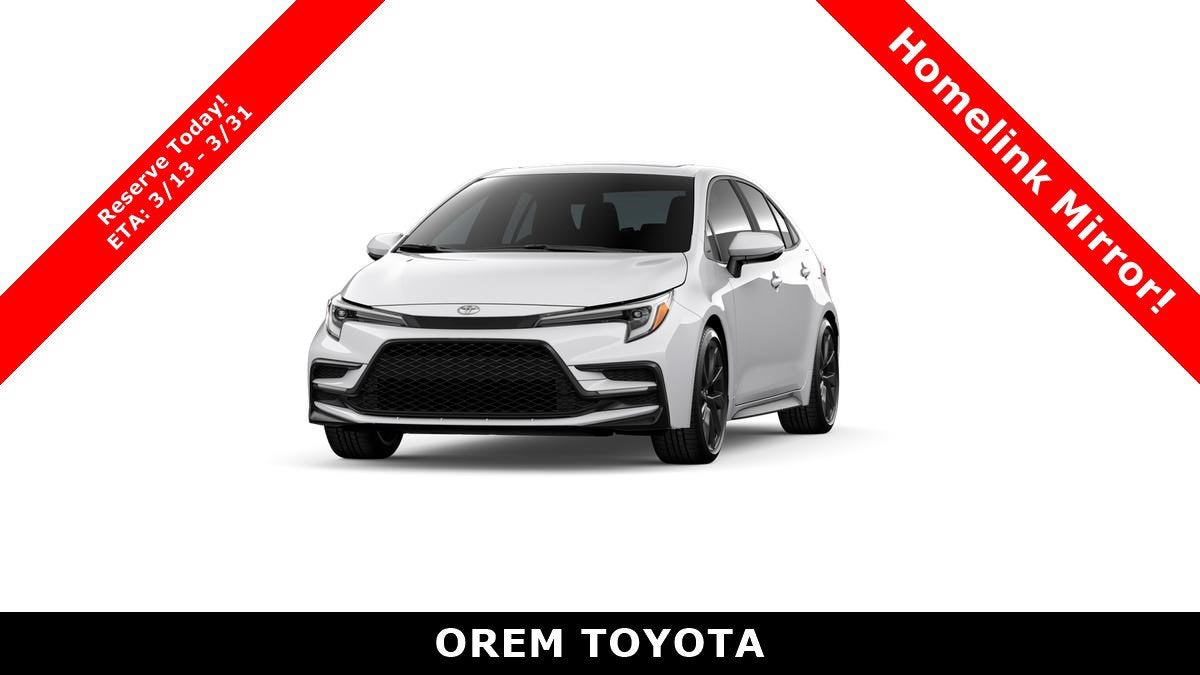 2026 Toyota Corolla XSE