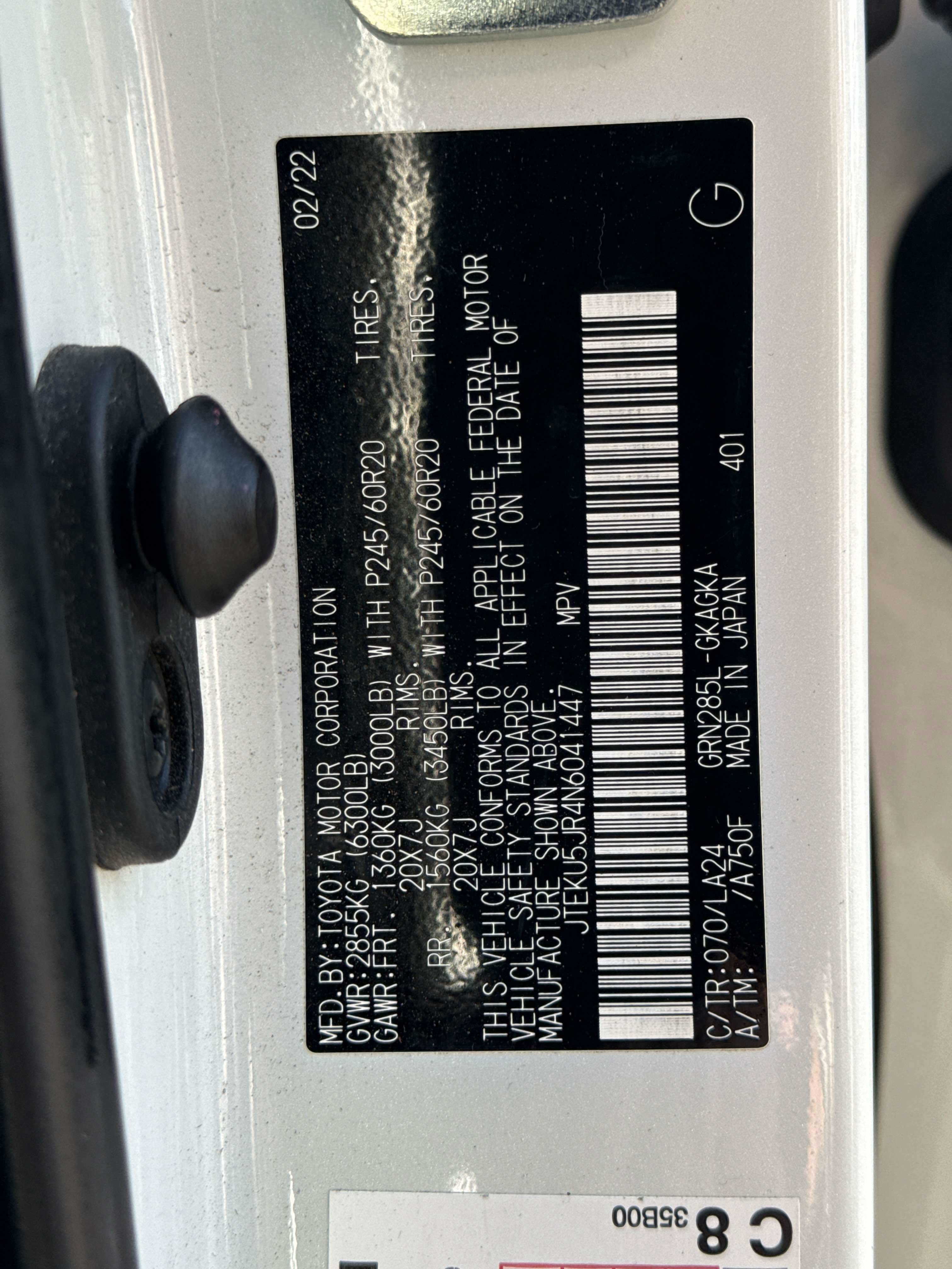 2022 Toyota 4RUNNER Limited