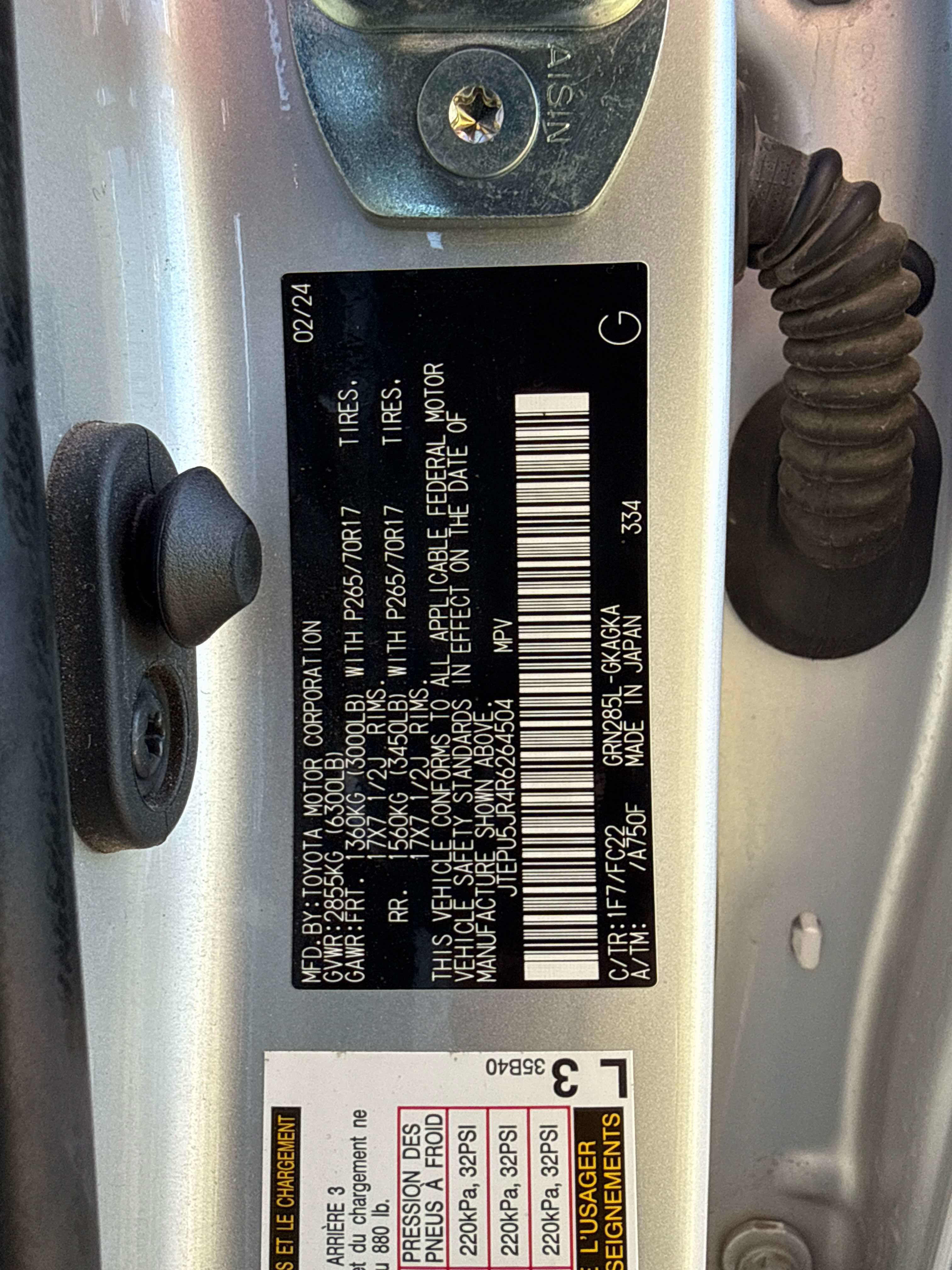 2024 Toyota 4RUNNER TRD Off Road