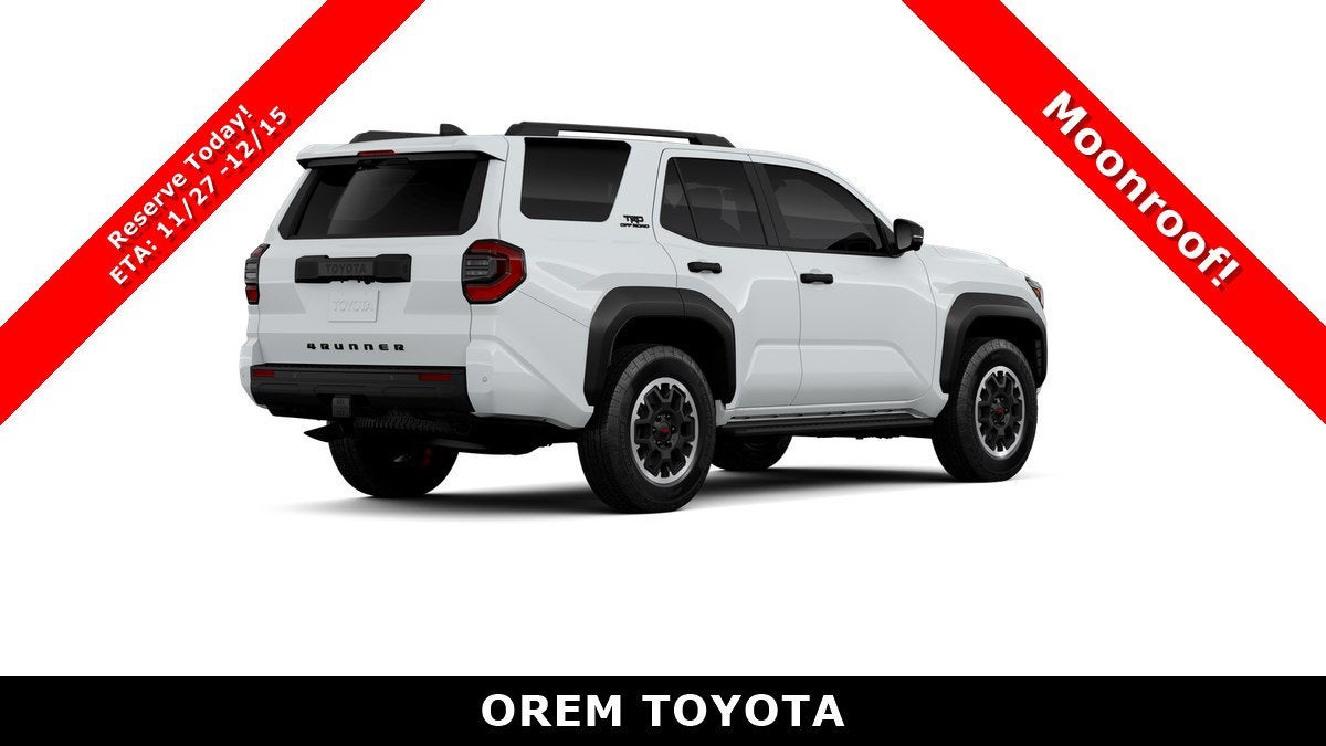 2026 Toyota 4Runner TRD Off-Road Premium
