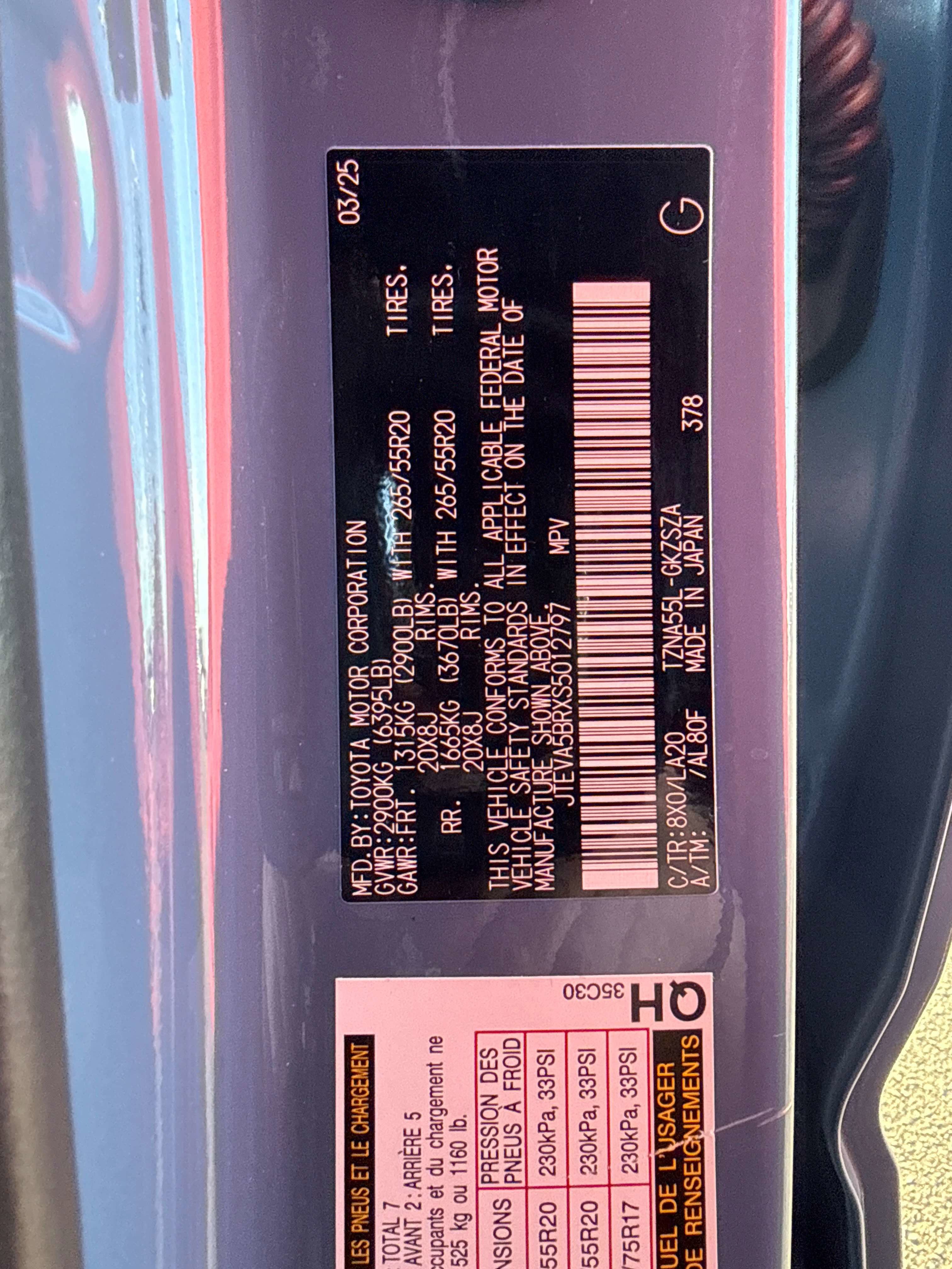 2025 Toyota 4RUNNER Limited